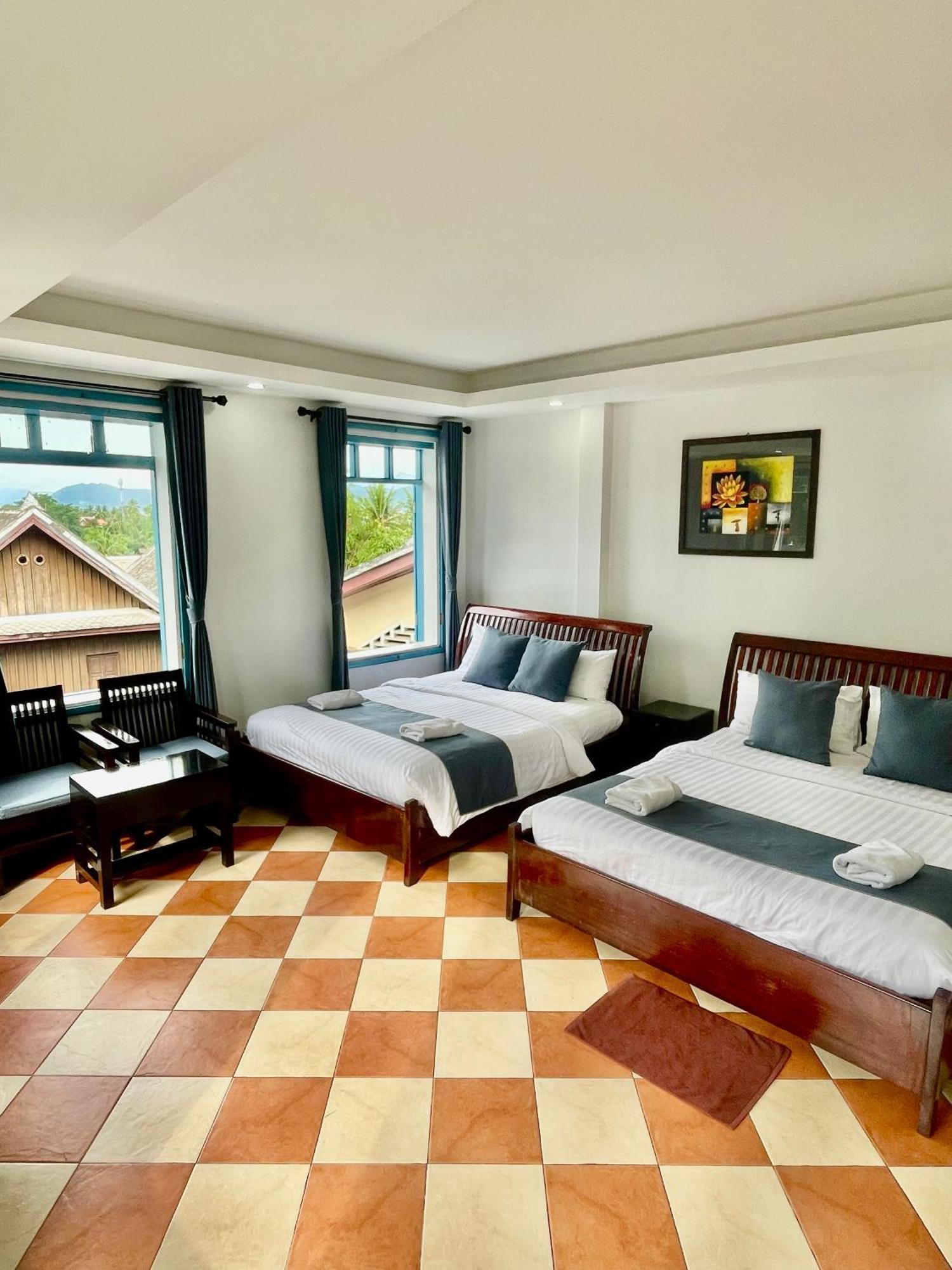 Villa Merry Lao Ban Aphay لوانغ برابانغ المظهر الخارجي الصورة
